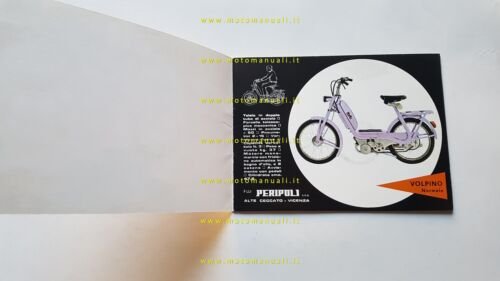 Peripoli Giulietta produzione ciclomotori 1969-70 depliant originale italiano