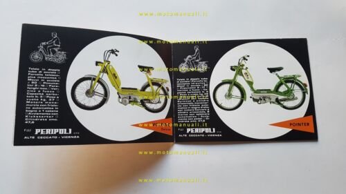 Peripoli Giulietta produzione ciclomotori 1969-70 depliant originale italiano