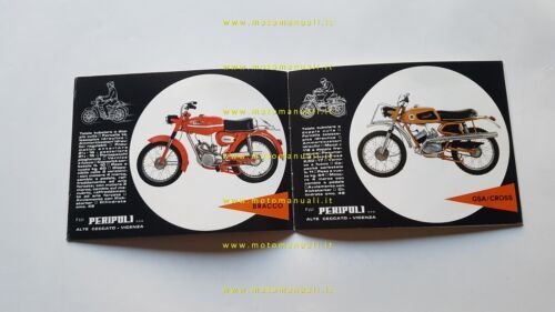 Peripoli Giulietta produzione ciclomotori 1969-70 depliant originale italiano