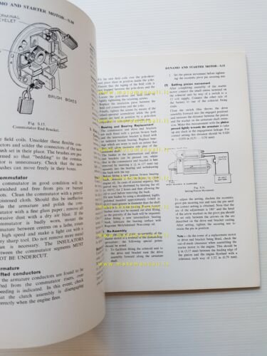 Perkins motori Diesel 4.236 1968 manuale officina INGLESE originale