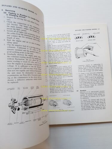 Perkins motori Diesel 4.236 1968 manuale officina INGLESE originale