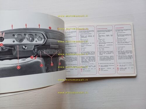 Peugeot 104 1978 manuale uso manutenzione originale ITALIANO