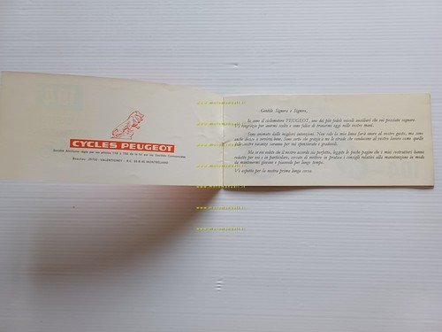 Peugeot 104 50 1973 manuale uso mautenzione libretto ITALIANO originale