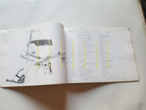 Peugeot 104 F3I 50 1975 catalogo ricambi originale spare parts …