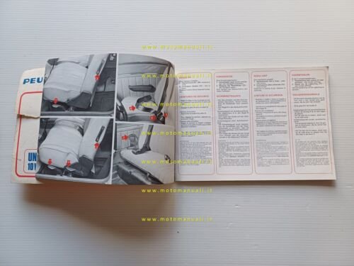 Peugeot 104 ZS - ZL - ZA 1978 manuale uso …