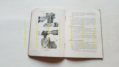 Peugeot 115 - 112 1934 manuale uso originale moto Francese …