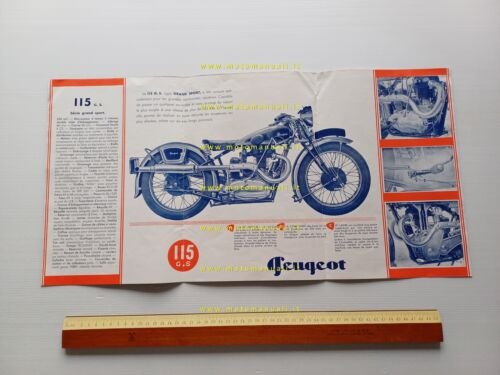 Peugeot 175 - 250 - 350 - 500 modelli 1934 …