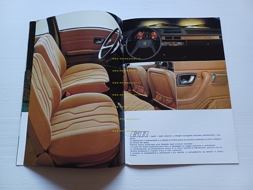 Peugeot 305 tutti modelli 1978 depliant italiano originale