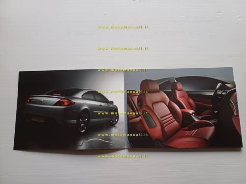 Peugeot 407 Coup presentazione cartella stampa
