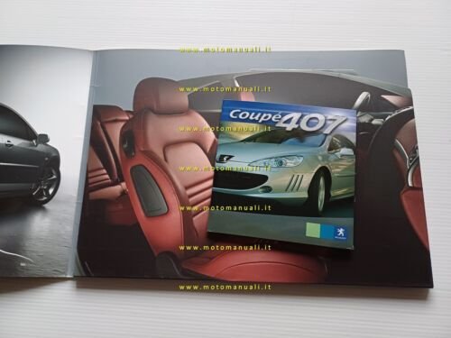 Peugeot 407 Coup presentazione cartella stampa