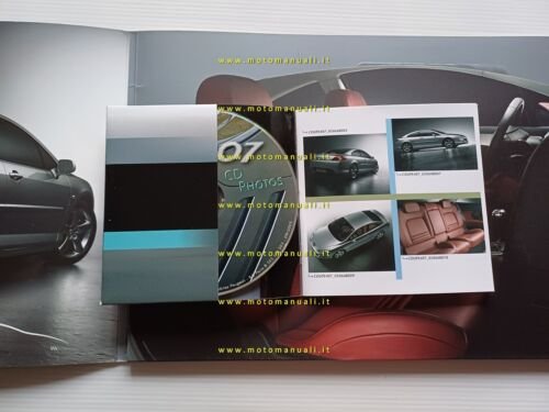 Peugeot 407 Coup presentazione cartella stampa