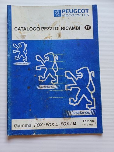 Peugeot 50 gamma Fox - Fox L - Fox M …