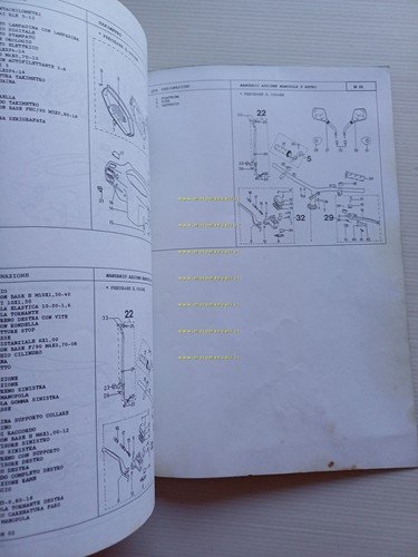 Peugeot 50 gamma modelli SV 1994 catalogo ricambi scooter italiano …