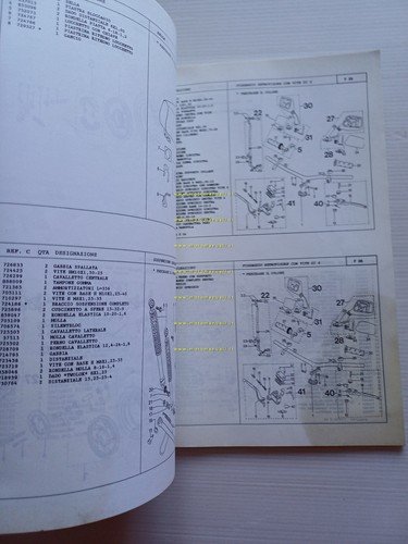 Peugeot 50 gamma modelli SV 1994 catalogo ricambi scooter italiano …