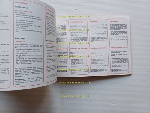 Peugeot 504 - 504 Diesel 1977 manuale uso manutenzione originale …