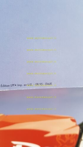 Peugeot Buxy RS 50 1995 depliant originale italiano