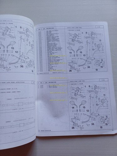 Peugeot gamma Speedfight 1996-97 catalogo ricambi scooter italiano originale