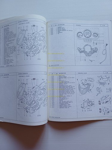 Peugeot Speedfight 100 1997 catalogo ricambi scooter italiano originale