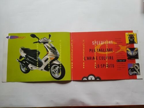 Peugeot Speedfight 50 scooter 1996 depliant originale ITALIANO