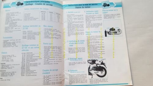 Peugeot ST 50 L 1985 manuale officina originale FRANCESE workshop …