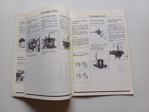 Peugeot ST 50 L 1986 manuale officina ITALIANO originale
