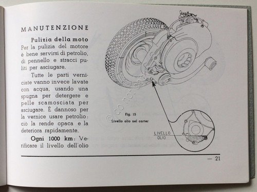 Piaggio - Vespa mod. 53 - uso e manutenzione - … | Immagine Gallery 2