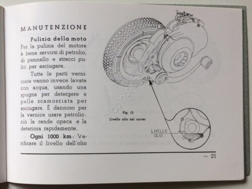 Piaggio - Vespa mod. 53 - uso e manutenzione - …