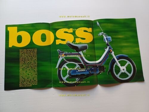 Piaggio 50 Boss 1988 depliant originale italiano