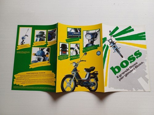 Piaggio 50 Boss 1988 depliant originale italiano