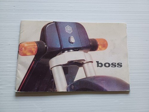 Piaggio 50 Boss 1988 manuale uso manutenzione originale