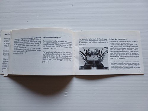 Piaggio 50 Boss 1988 manuale uso manutenzione originale