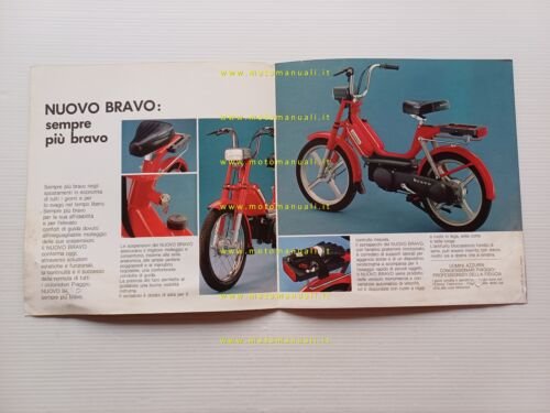 Piaggio 50 Bravo 1981 depliant originale italiano