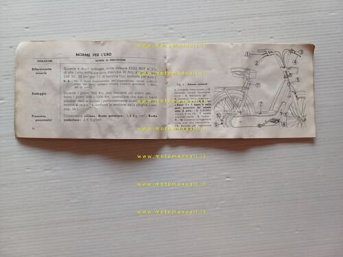 Piaggio 50 Ciao - Boxer 2 1973 manuale uso manutenzione …