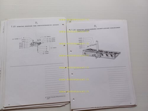 Piaggio 50 Ciao 3 CTE1T 1992-93 catalogo ricambi originale