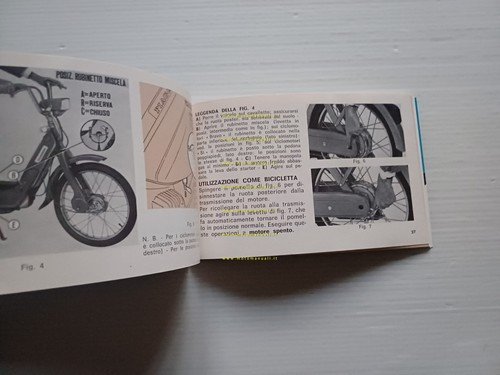 Piaggio 50 Ciao Bravo SI 1979 manuale uso manutenzione originale