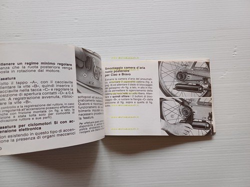 Piaggio 50 Ciao C7E-V 4T- Bravo - SI manuale uso …