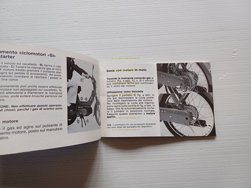 Piaggio 50 Ciao C7E-V 4T- Bravo - SI manuale uso …