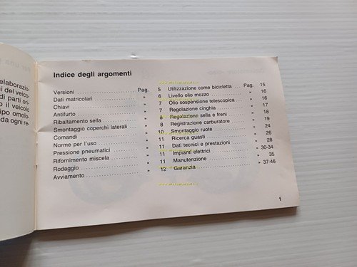 Piaggio 50 Ciao C7E-V 4T- Bravo - SI manuale uso …