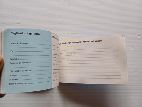 Piaggio 50 Ciao C7E-V 4T- Bravo - SI manuale uso …