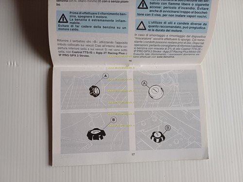 Piaggio 50 Ciao MIX- Si MIX- Bravo anni 90 manuale …