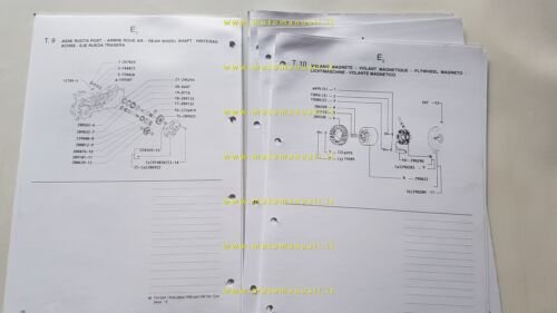 Piaggio 50 Free 1992 catalogo ricambi originale