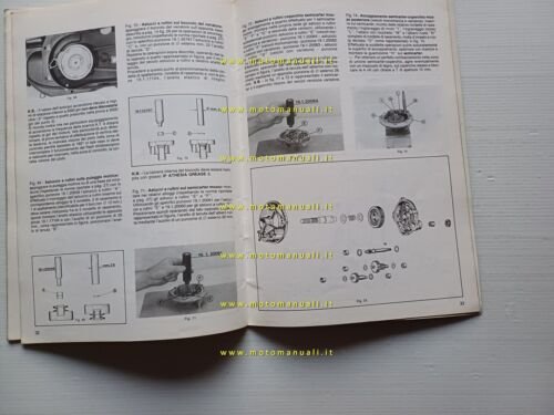 Piaggio 50 Grillo 1989 manuale officina italiano originale shop manual