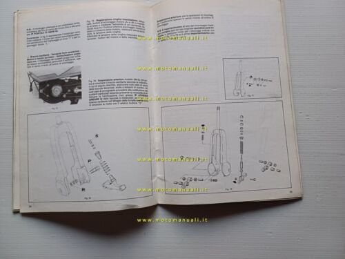 Piaggio 50 Grillo 1989 manuale officina italiano originale shop manual