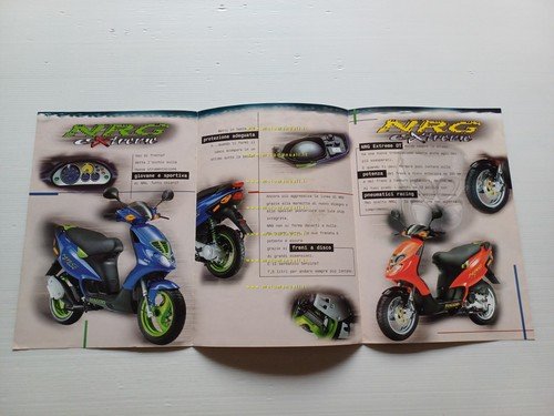 Piaggio 50 NRG Extreme DD - DT 1999 depliant originale …
