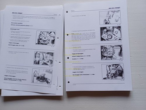 Piaggio 50 NRG MC3 Purejet 2002 manuale officina italiano originale