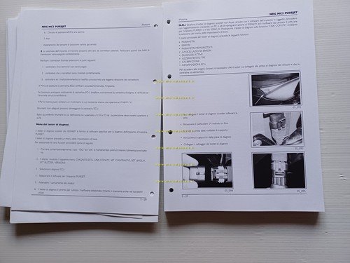 Piaggio 50 NRG MC3 Purejet 2002 manuale officina italiano originale