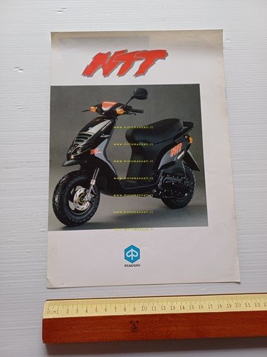 Piaggio 50 NTT depliant originale italiano