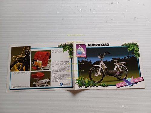 Piaggio 50 nuovo Ciao - Ciao Teen Ecology System depliant …