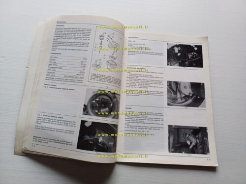 Piaggio 50 Scatto 1990 manuale officina italiano originale shop manual