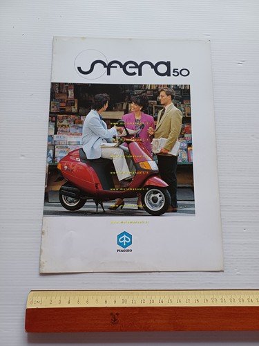 Piaggio 50 Sfera depliant italiano originale